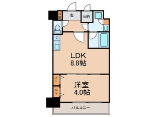 スプランディッドⅦの物件間取画像